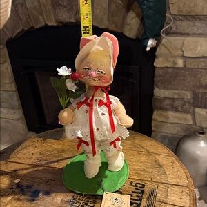 LARGE Vintage Easter Bunny 1990 Easter Parade Annalee